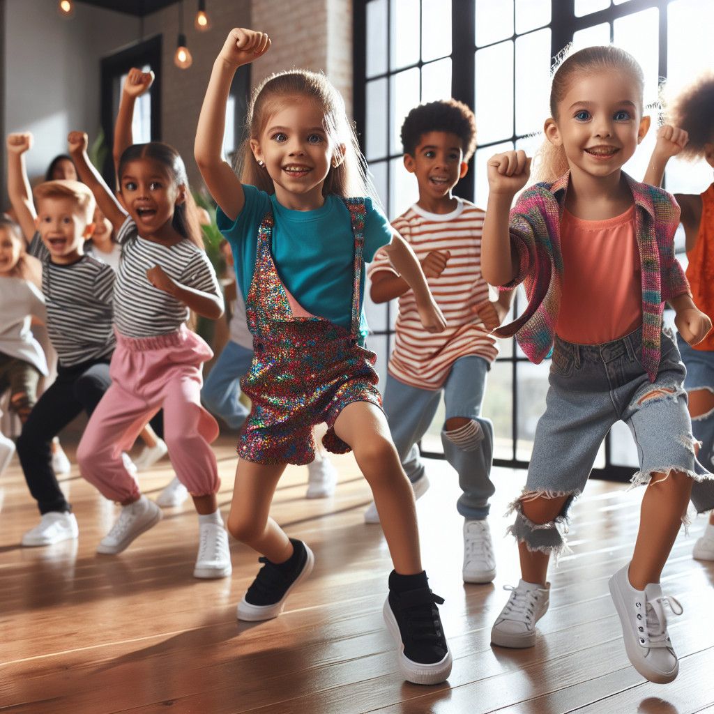 Niños de 6 Años Deslumbran con Pasos de Baile Moderno